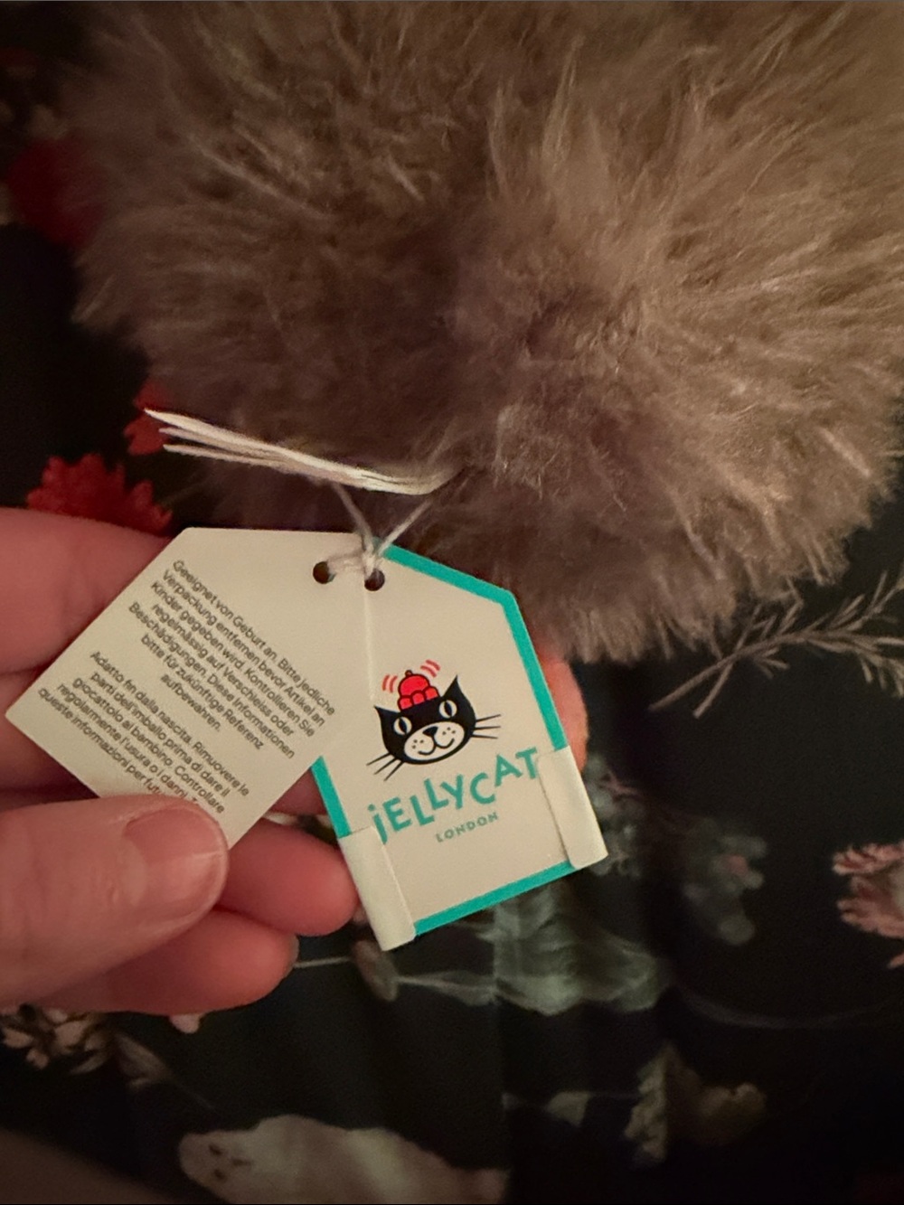 Jellycat Owl Plush with Sleep Mask - Picture 3 of 4